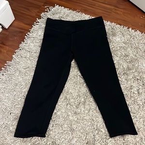 Fabletics Black Crop Leggings